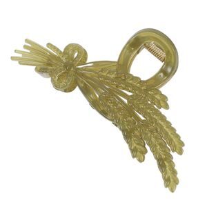 Fashion Elegant Large Wheat Ear Hair Clips Green